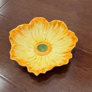 Sunflower Ceramic Decorative trinket dish